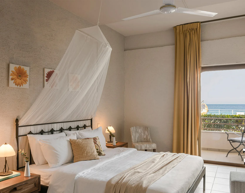 DELUXE DOUBLE ROOM <BR />SEA VIEW